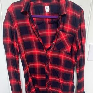 Gap Flannel Button Down Shirt